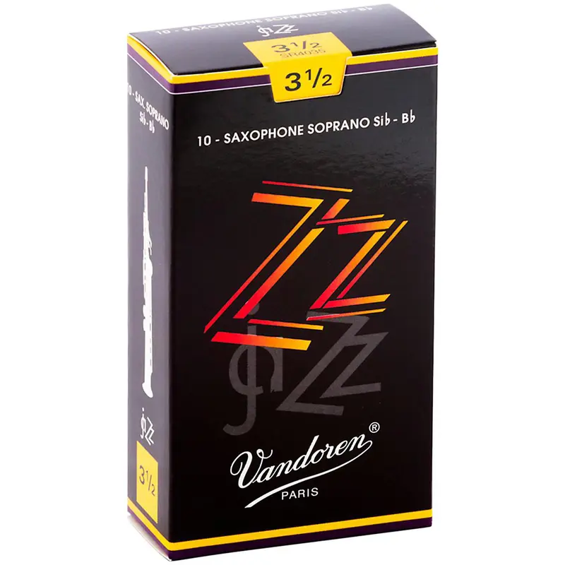 Vandoren ZZ Soprano Saxophone Reeds