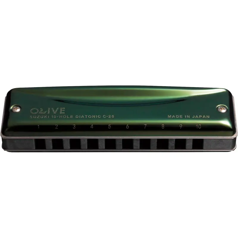 Suzuki C-20 Olive Harmonica