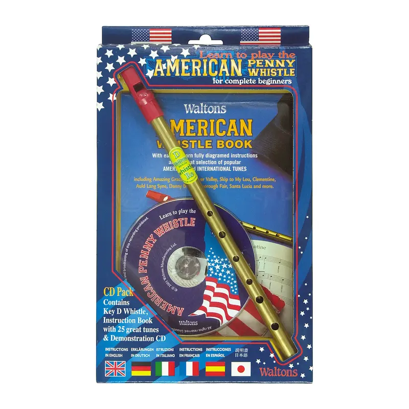 Waltons American Penny Whistle CD Pack