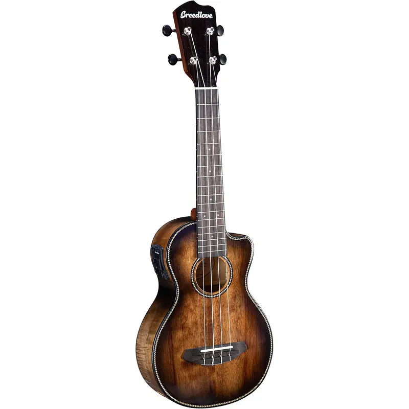 Breedlove Pursuit Exotic CE Myrtlewood Concert Acoustic-Electric Ukulele