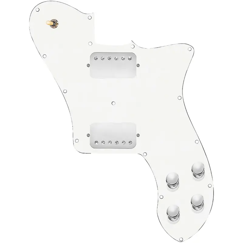920D Custom Loaded Pickguard for '72 Deluxe Telecaster With Nickel Cool Kids Humbuckers