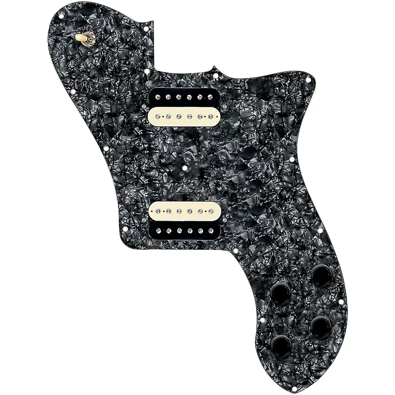 920D Custom Loaded Pickguard for '72 Deluxe Telecaster With Uncovered Roughnecks Humbuckers