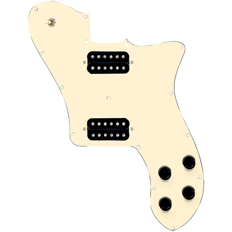 920D Custom Loaded Pickguard for '72 Deluxe Telecaster with Uncovered Smoothies Humbuckers