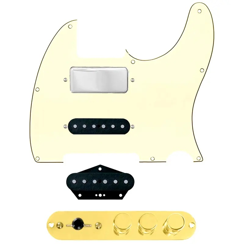 920D Custom Mason Style Loaded Pickguard for Nashville Tele With TMAS-G Control Plate