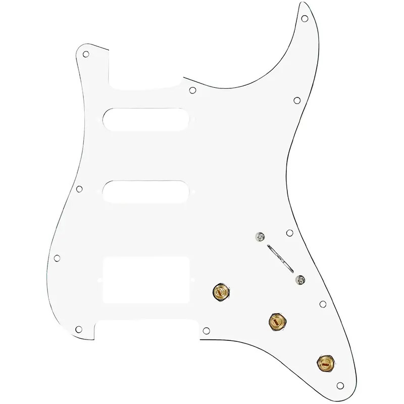 920D Custom HSS Prewired Pickguard for Strat With S5W-HSS Wiring Harness