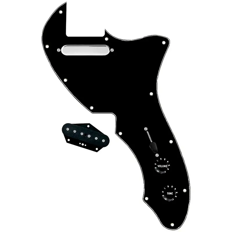 920D Custom 72 Thinline Tele Single Coil Loaded Pickguard With Texas Vintage Pickups and Black Knobs