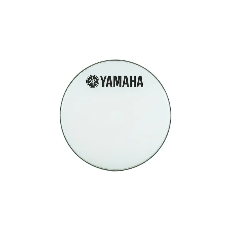Yamaha Marching Bass Drum Head with Fork Logo