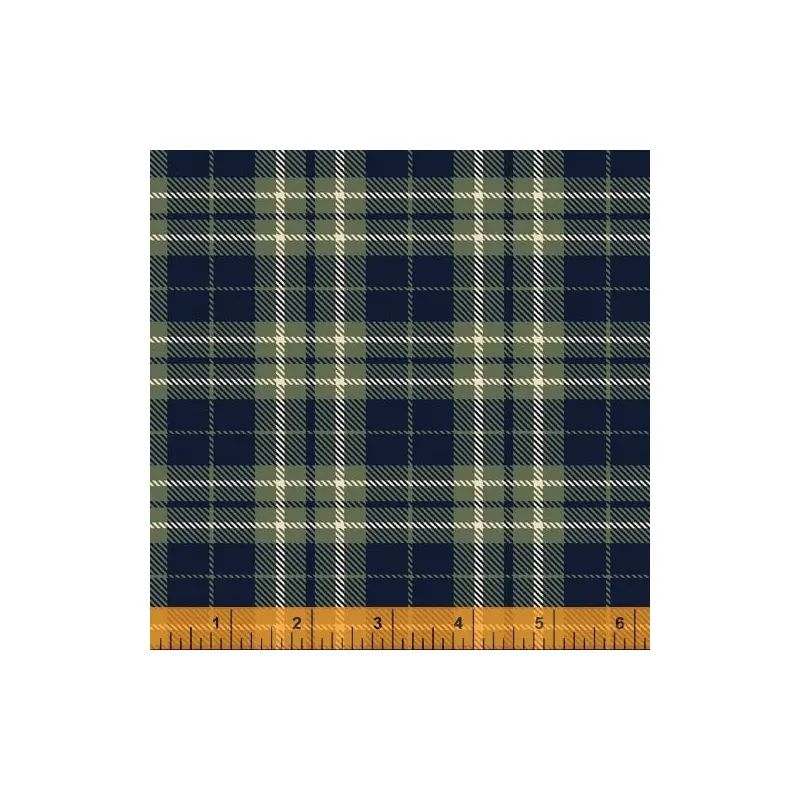 Lake House Whistler Studios 51865A-3 Green Gabriel Cotton