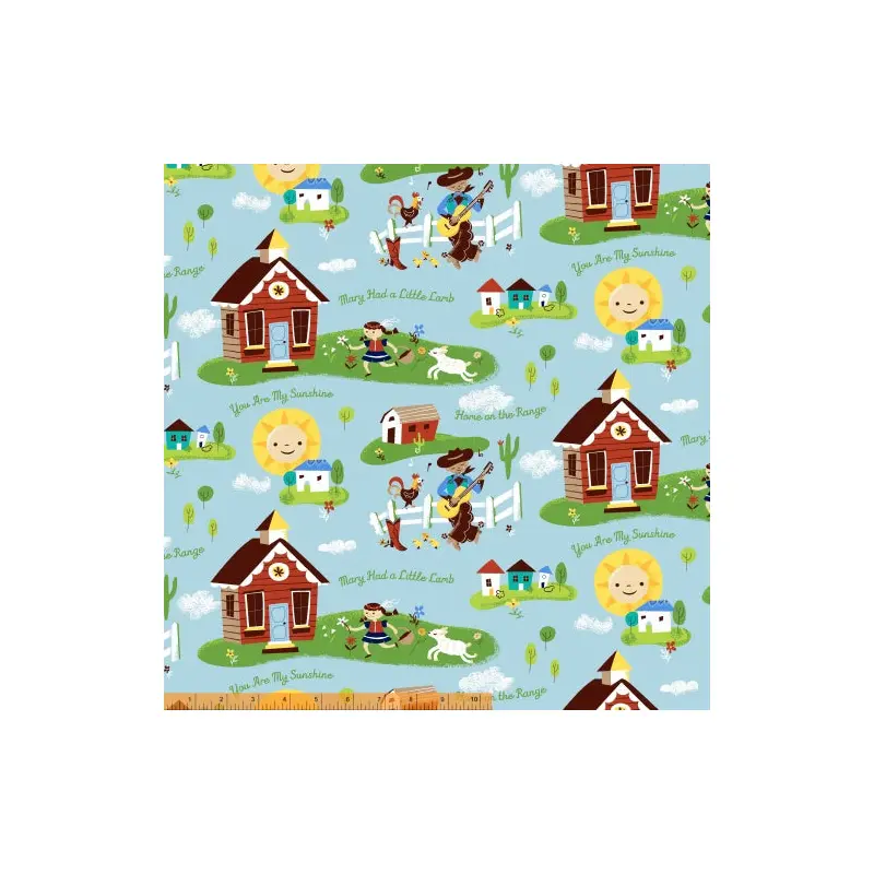 Nursery Rhymes  42585-X Cotton