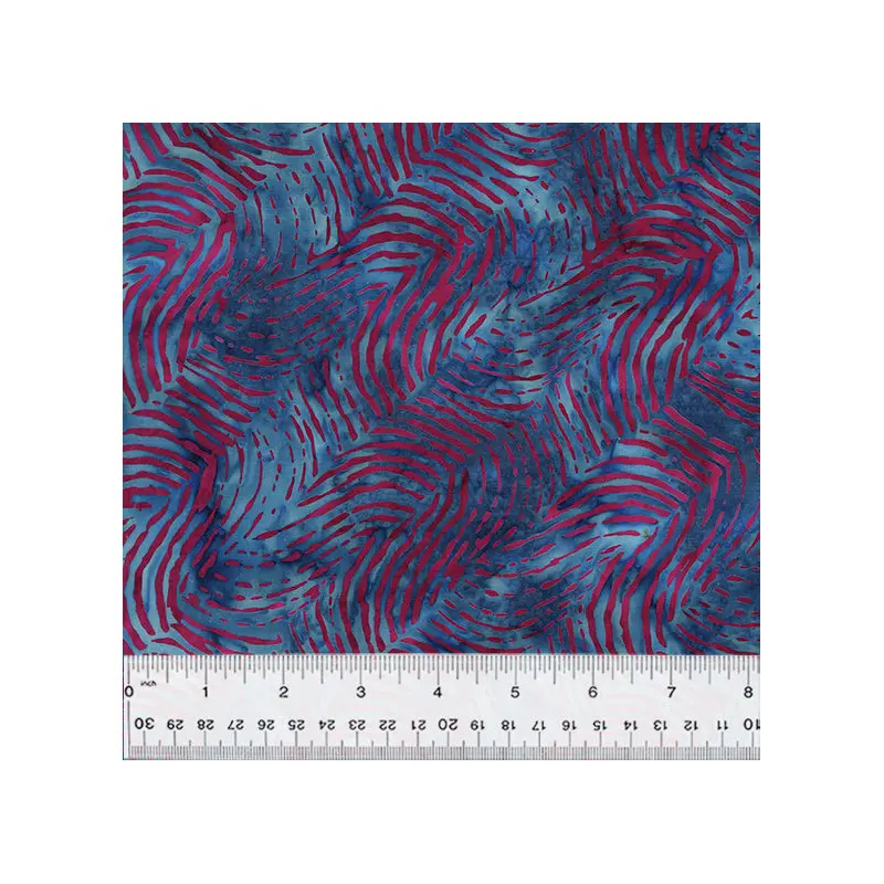 Nouveau Baliscapes 2612Q-X Blue Strokes Batik Cotton