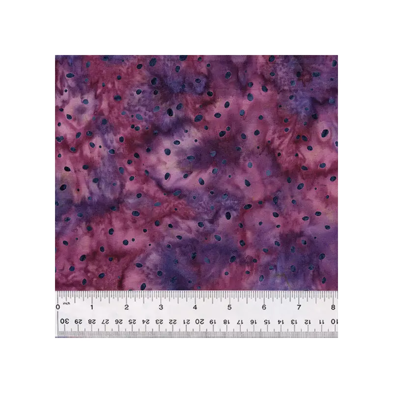 Nouveau Baliscapes 2618Q-X Violet Ditzy Dots Batik Cotton