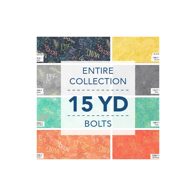 Noteworthy Terri Degenkolb FBTY 15YDNOTE-X Multi 15Yd Assortment Cotton