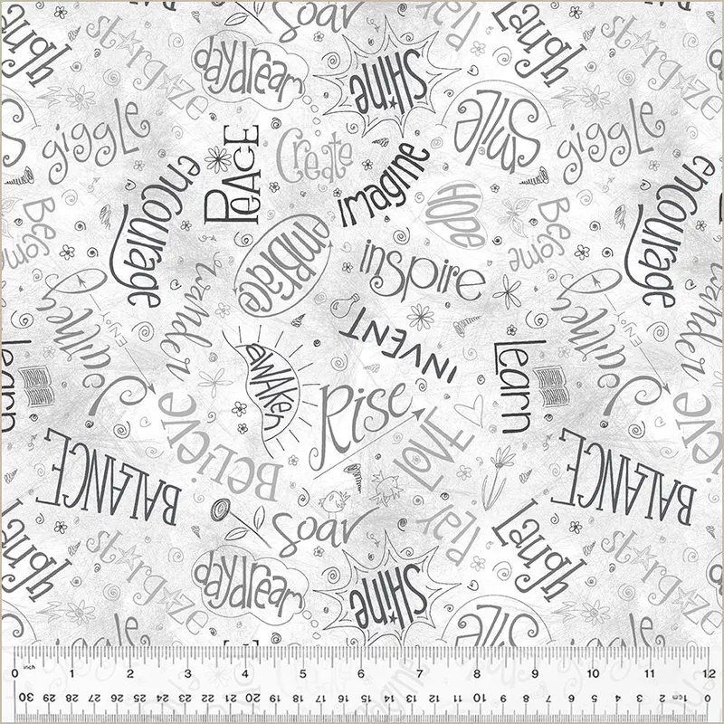 Noteworthy Terri Degenkolb FBTY 53856-10 Cloud Aspirations Cotton