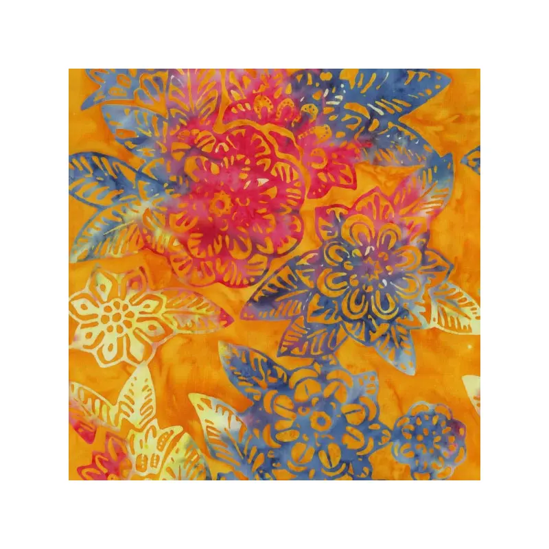 Northern Blooms  2020Q-2 Batik Cotton