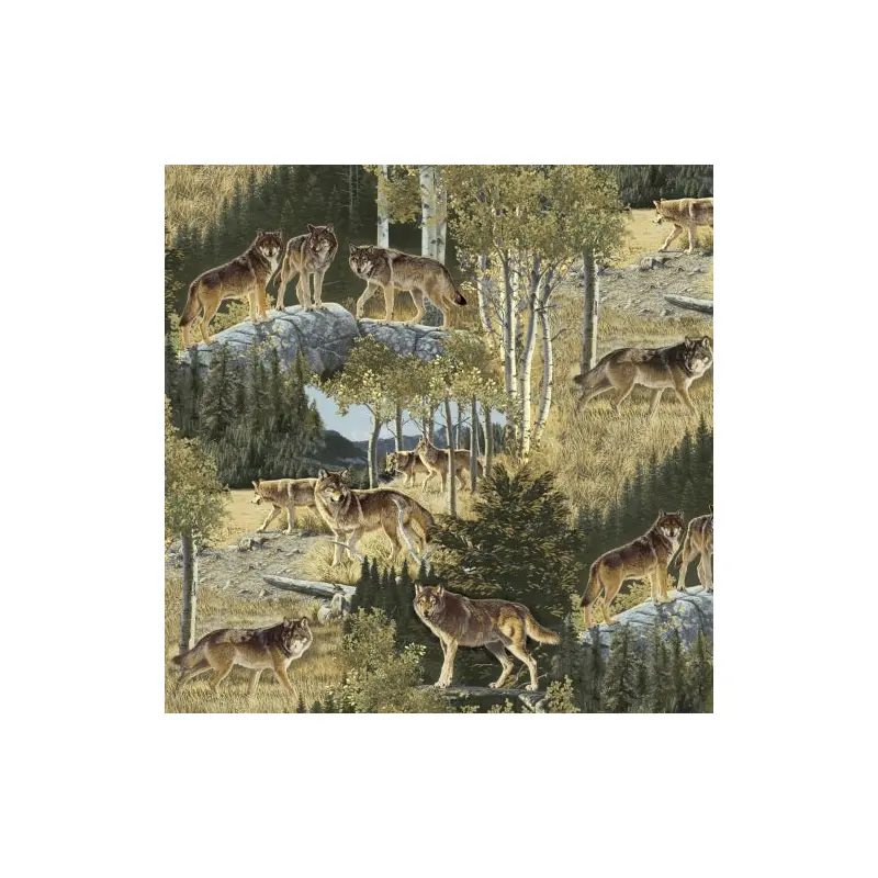 Northwoods Whistler Studios 37108-X Flannel