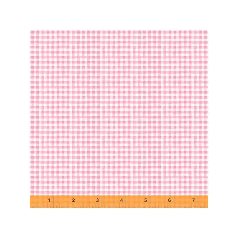 Noel 53050-4 Pink Tiny Gingham Cotton