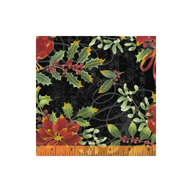 Noel (Old) Whistler Studios 42394M-2 Cotton