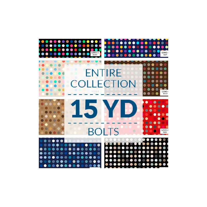 Never Enough Dots Whistler Studios NEVE15YD-X Cotton