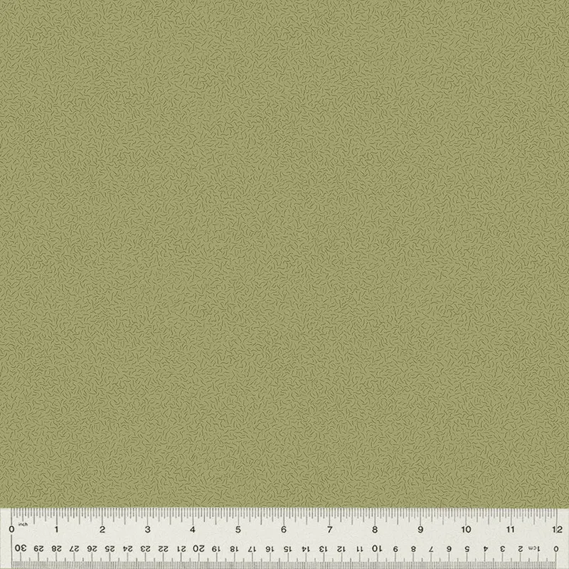 Nature Study 2.0 Whistler Studios 54688-29 Green Tea Pile Cotton