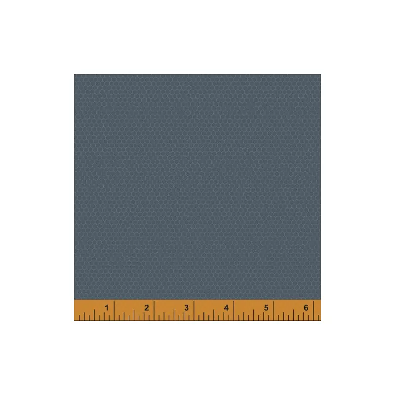 Nature Study Whistler Studios 52092-19 Indigo Hexie Cotton