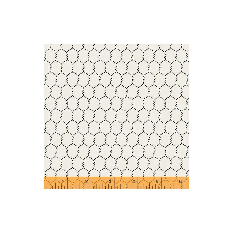 108" Quilt Back Whistler Studios 52107-1 Linen Chicken Wire Cotton
