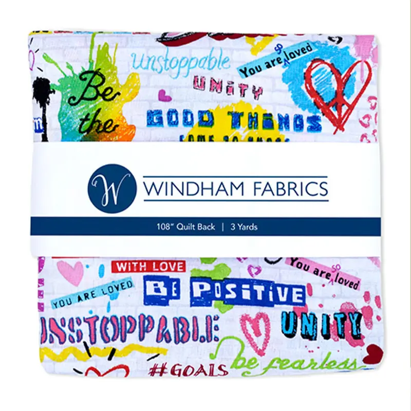 108" Quilt Back Whistler Studios 52108-PCX Multi Unstoppable  (3Yd Precut) Cotton