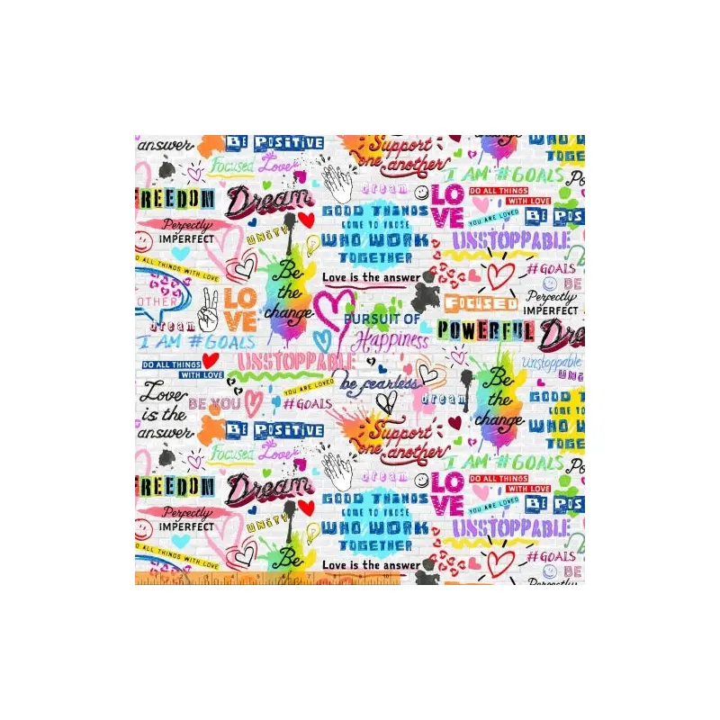 108" Quilt Back Whistler Studios 52108-X Multi Unstoppable Cotton