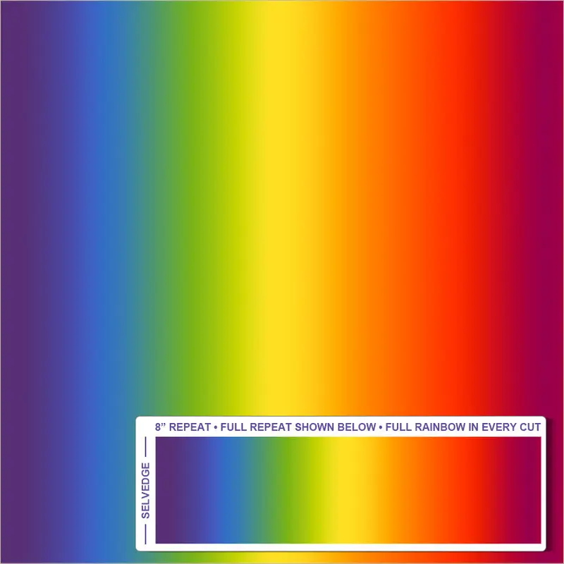 108" Quilt Back Whistler Studios 50490D-X Multi Ombre Quilt Back Cotton