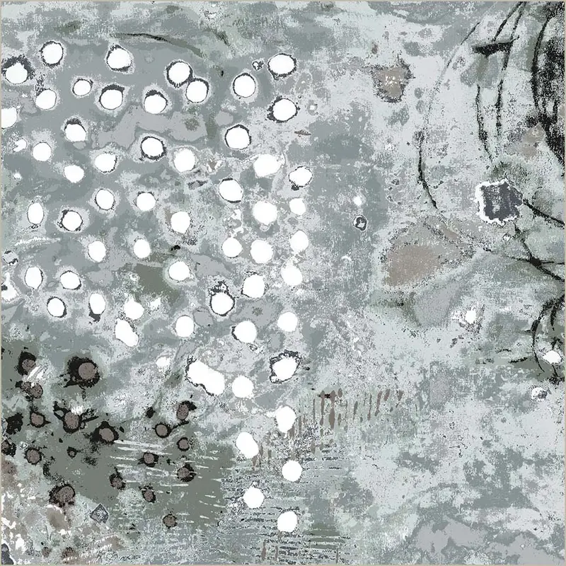 108" Quilt Back Marcia Derse 53442DW-6DES Snowball 108" Spotted Graffiti Cotton