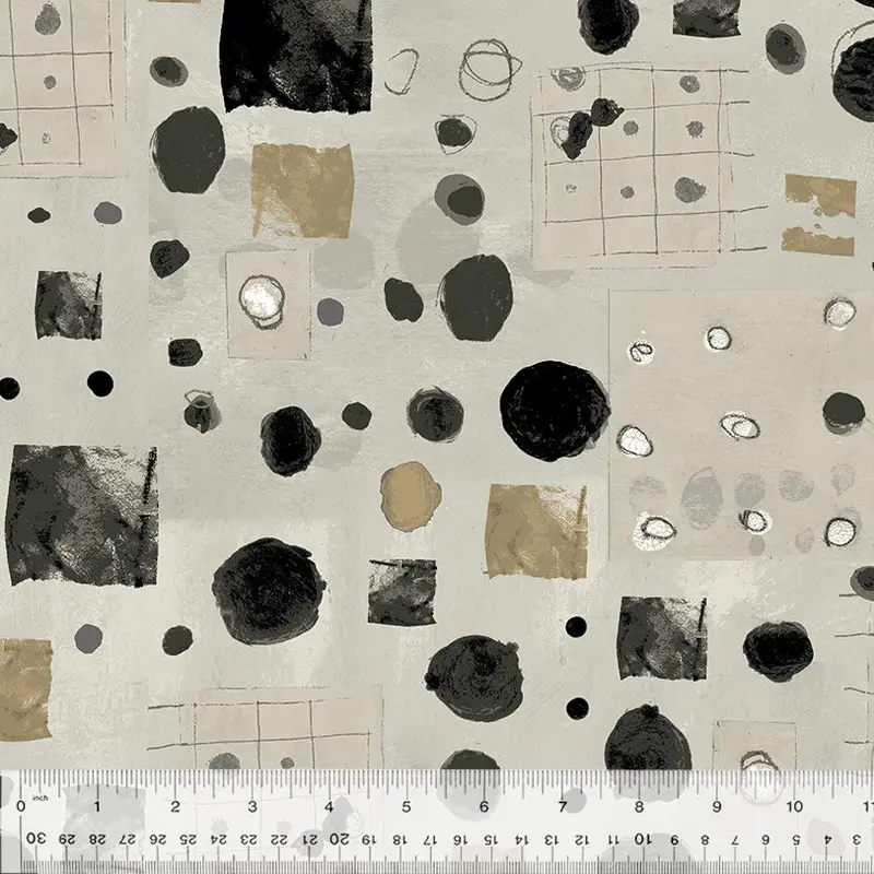 108" Quilt Back Marcia Derse 53443DW-1DES Winter White Marble Run Cotton