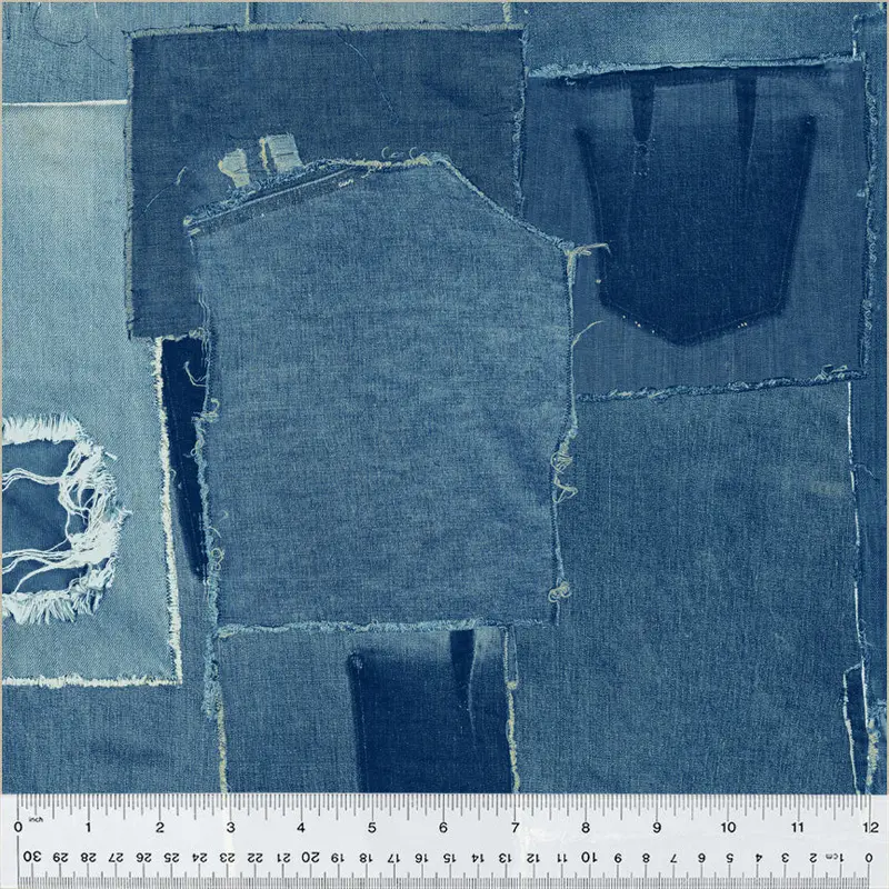 108" Quilt Back Whistler Studios 40711-X Multi Patches Cotton