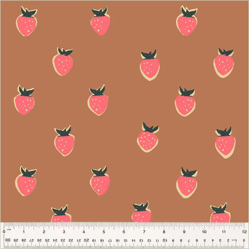 108" Quilt Back Heather Ross 54544W-1DES Wild Rose Berry Cotton