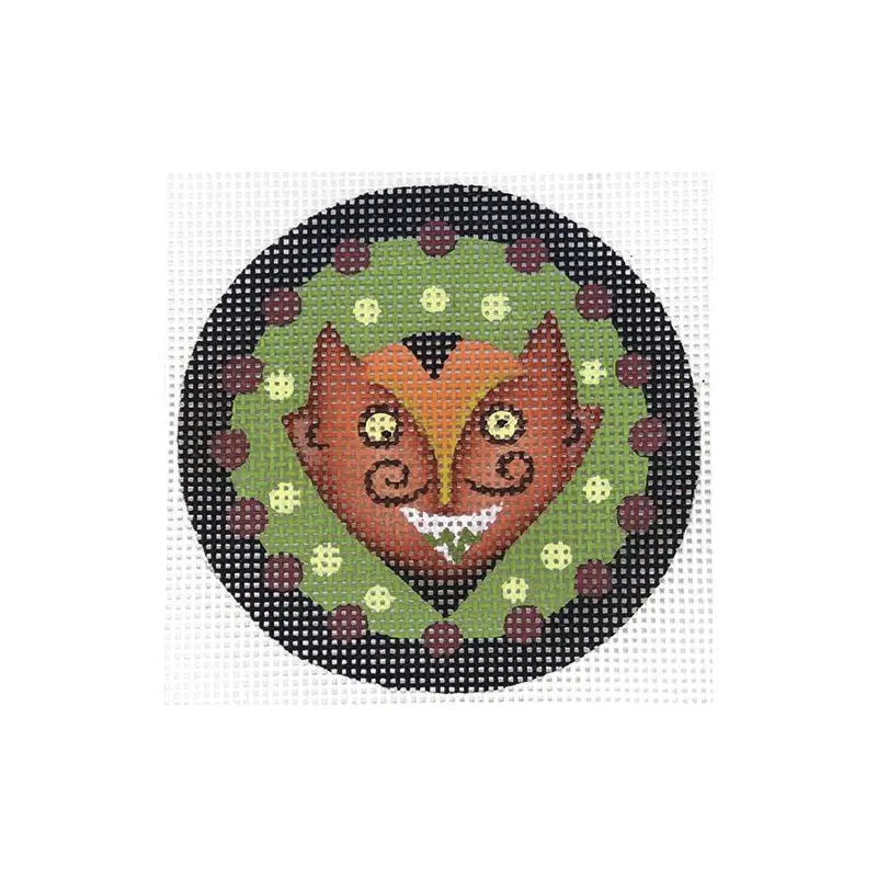 Melissa Shirley Designs Devil Ornament Needlepoint Canvas