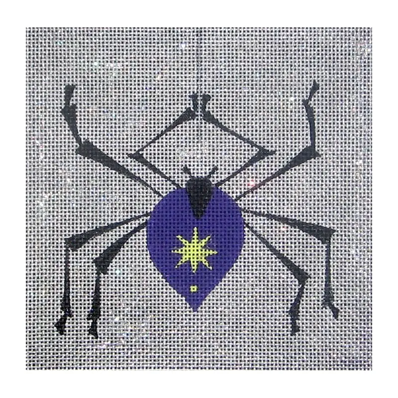 Zecca Spider Square Needlepoint Canvas