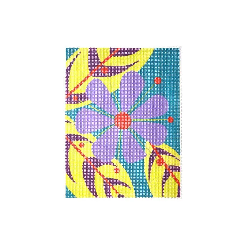 Zecca Zinnea Needle Case Needlepoint Canvas