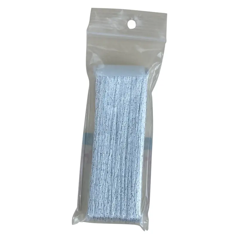 YLI Threads Ribbon Floss Shimmer Blend - 033 Silver