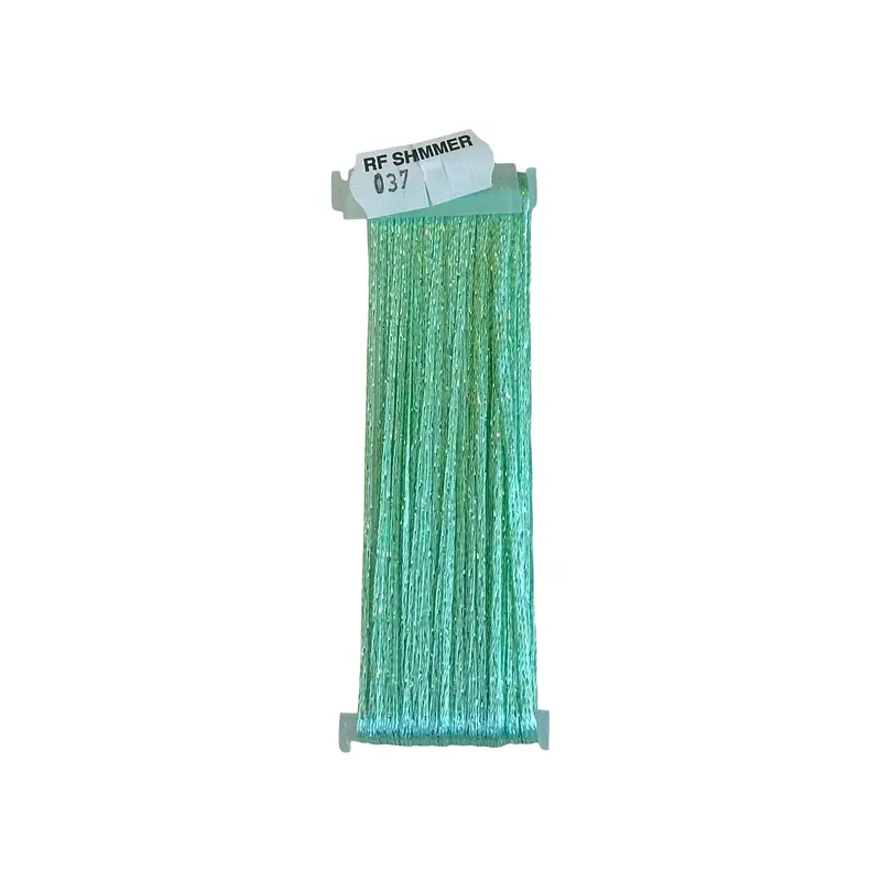 YLI Threads Ribbon Floss Shimmer Blend - 037 Mist Green/Opal