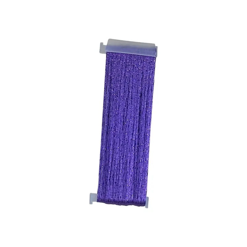 YLI Threads Ribbon Floss Shimmer Blend - 040 Light Purple/Purple
