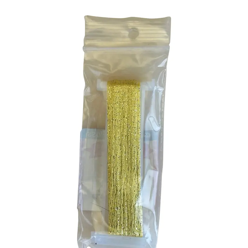 YLI Threads Ribbon Floss Shimmer Blend - 041 Lemon Yellow/Gold