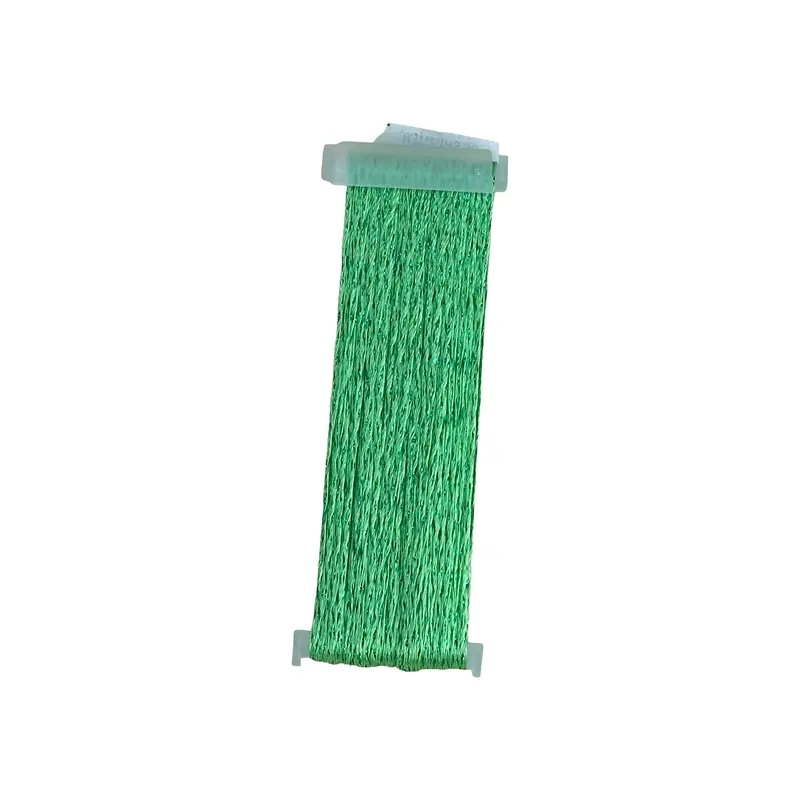 YLI Threads Ribbon Floss Shimmer Blend - 052 Spring Green/Green