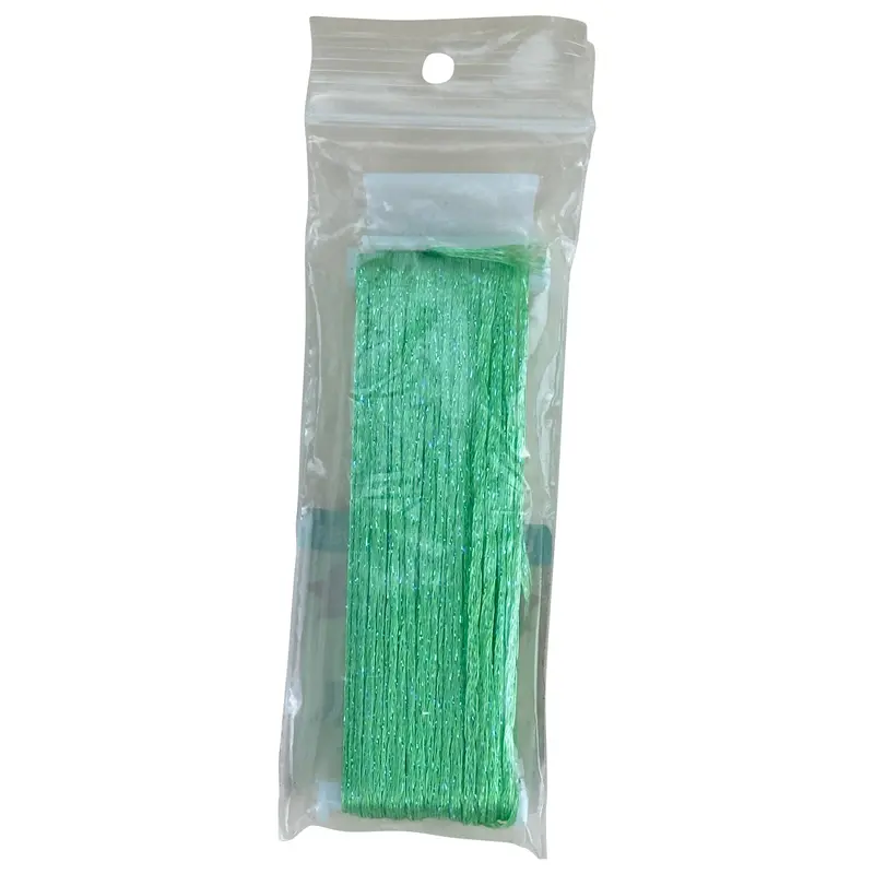 YLI Threads Ribbon Floss Shimmer Blend - 056 Spring Green/Opal